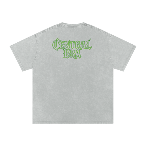 CENTRAL ERA Snow Washed Oversized Cotton T-Shirt