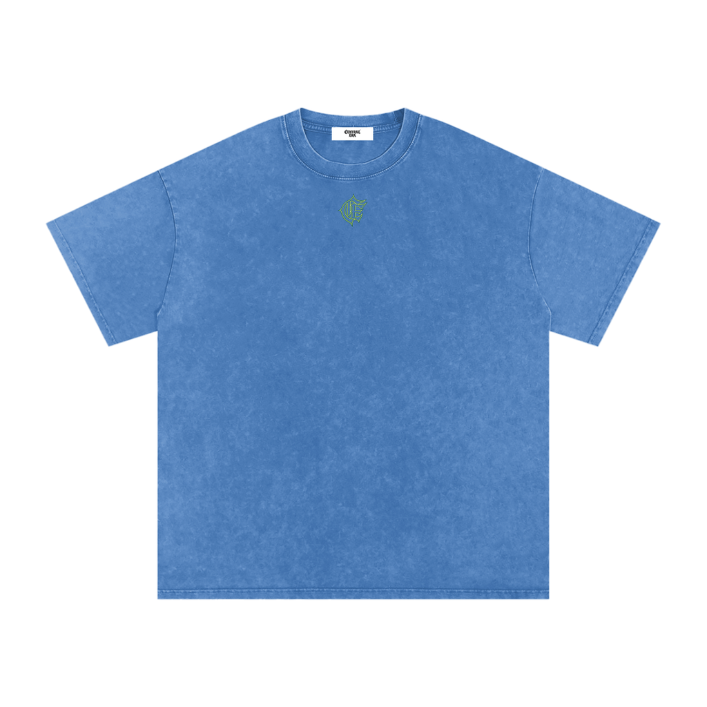 CENTRAL ERA Snow Washed Oversized Cotton T-Shirt