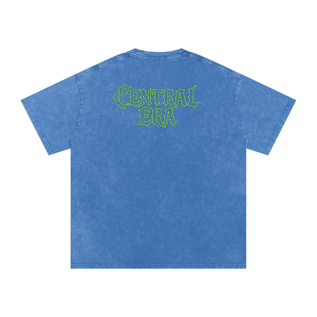 CENTRAL ERA Snow Washed Oversized Cotton T-Shirt